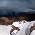Storm over Argyll from Ben Cruachan
